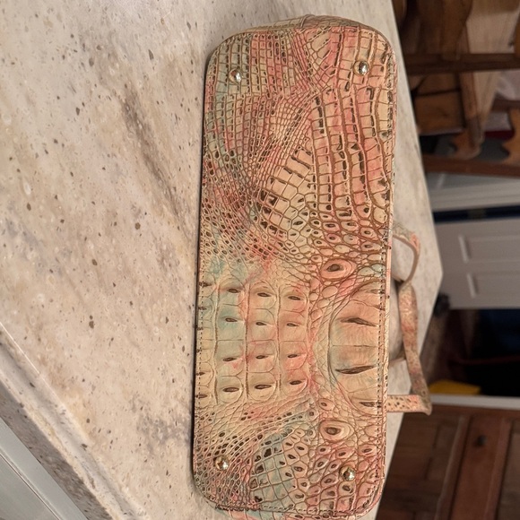 Brahmin Pastel Croc-Embossed Tote - Picture 4 of 7